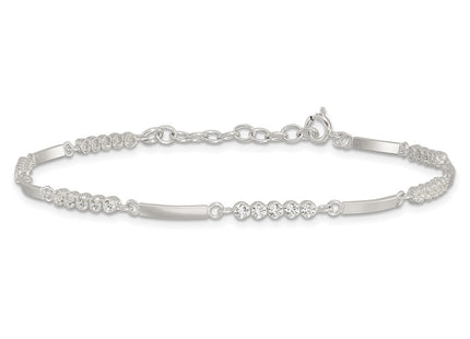 Sterling Silver Bracelets Style QG6434 - Classique Jewelry Inc.