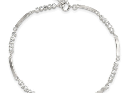 Sterling Silver Bracelets Style QG6434 - Classique Jewelry Inc.