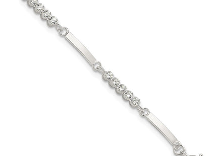 Sterling Silver Bracelets Style QG6434 - Classique Jewelry Inc.