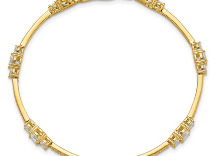 Sterling Silver Bracelets Style QG6435GP - Classique Jewelry Inc.