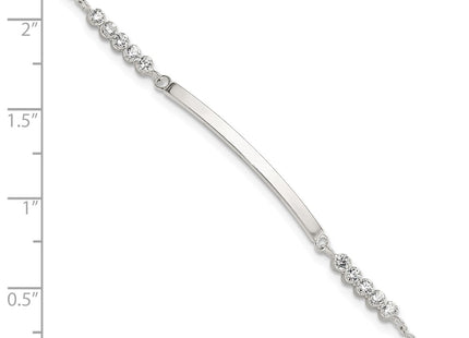 Sterling Silver Bracelets Style QG6436 - Classique Jewelry Inc.
