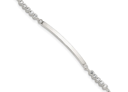 Sterling Silver Bracelets Style QG6436 - Classique Jewelry Inc.