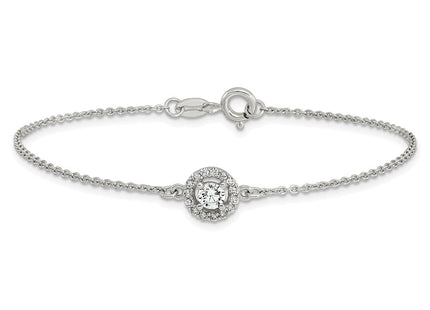 Sterling Silver Bracelets Style QG6439 - Classique Jewelry Inc.