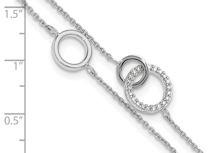 Sterling Silver Bracelets Style QG6440 - Classique Jewelry Inc.