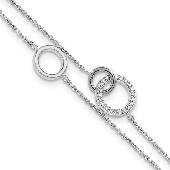 Sterling Silver Bracelets Style QG6440 - Classique Jewelry Inc.