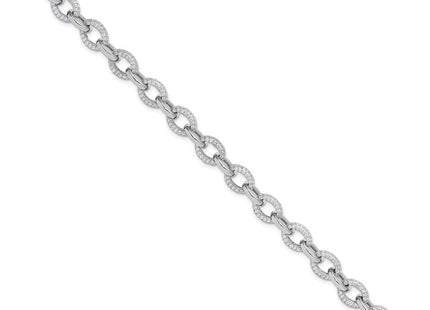 Sterling Silver Bracelets Style QG6442 - Classique Jewelry Inc.