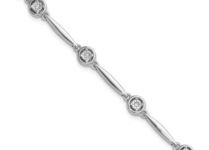 Sterling Silver Bracelets Style QG6443 - Classique Jewelry Inc.