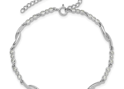 Sterling Silver Bracelets Style QG6444 - Classique Jewelry Inc.