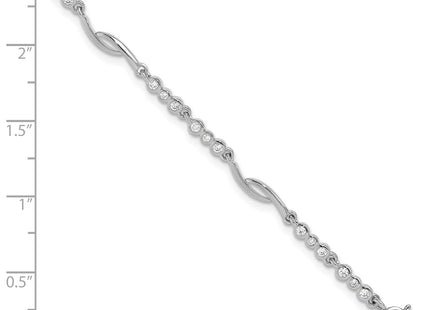 Sterling Silver Bracelets Style QG6444 - Classique Jewelry Inc.