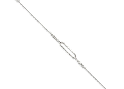 Sterling Silver Bracelets Style QG6445 - Classique Jewelry Inc.