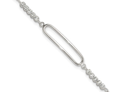 Sterling Silver Bracelets Style QG6445 - Classique Jewelry Inc.