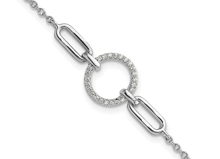 Sterling Silver Bracelets Style QG6446 - Classique Jewelry Inc.