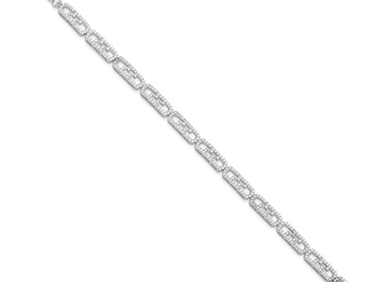 Sterling Silver Bracelets Style QG6449 - Classique Jewelry Inc.