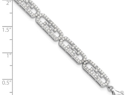 Sterling Silver Bracelets Style QG6449 - Classique Jewelry Inc.
