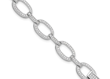Sterling Silver Bracelets Style QG6450 - Classique Jewelry Inc.