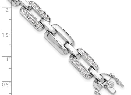 Sterling Silver Bracelets Style QG6452 - Classique Jewelry Inc.