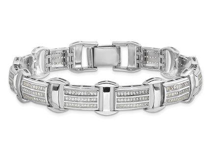 Sterling Silver Bracelets Style QG6453 - Classique Jewelry Inc.