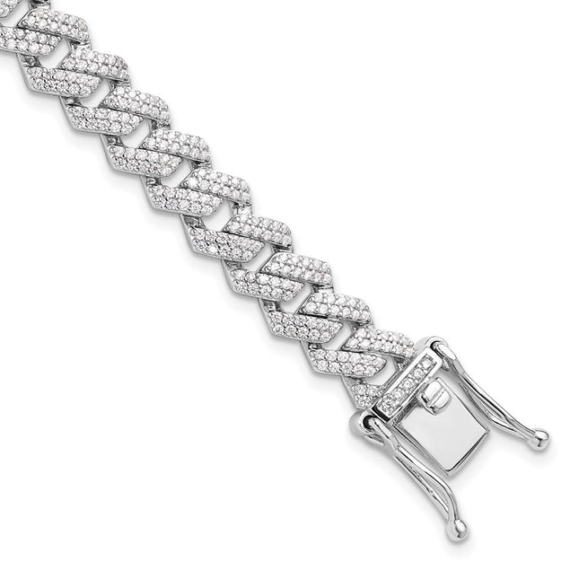 Sterling Silver Bracelets Style QG6454 - Classique Jewelry Inc.