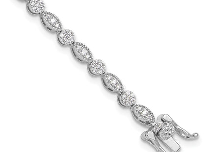 Sterling Silver Bracelets Style QG6456 - Classique Jewelry Inc.