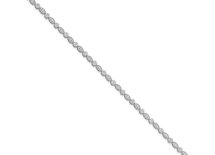 Sterling Silver Bracelets Style QG6456 - Classique Jewelry Inc.