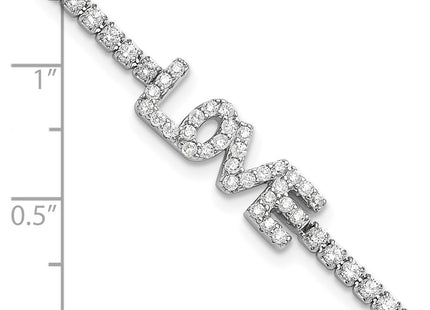 Sterling Silver Bracelets Style QG6459 - Classique Jewelry Inc.