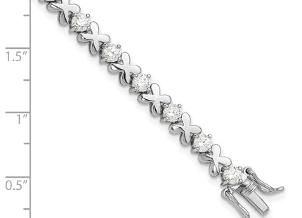 Sterling Silver Bracelets Style QG6460 - Classique Jewelry Inc.