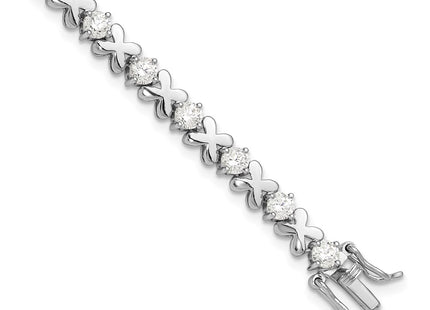 Sterling Silver Bracelets Style QG6460 - Classique Jewelry Inc.
