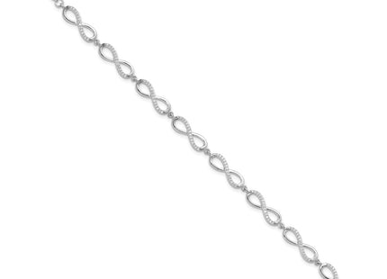 Sterling Silver Bracelets Style QG6461 - Classique Jewelry Inc.