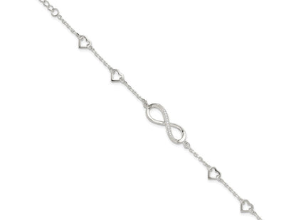 Sterling Silver Bracelets Style QG6462 - Classique Jewelry Inc.