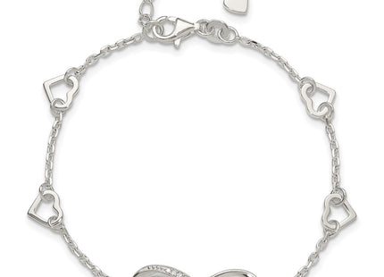 Sterling Silver Bracelets Style QG6462 - Classique Jewelry Inc.