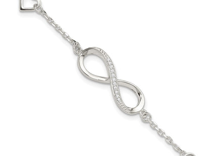 Sterling Silver Bracelets Style QG6462 - Classique Jewelry Inc.