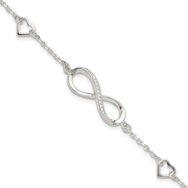 Sterling Silver Bracelets Style QG6462 - Classique Jewelry Inc.