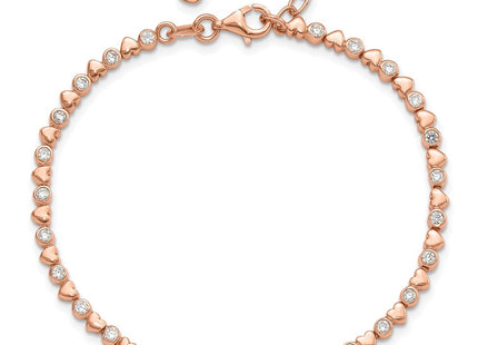 Sterling Silver Bracelets Style QG6464RP - Classique Jewelry Inc.