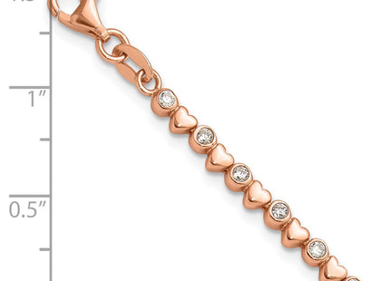 Sterling Silver Bracelets Style QG6464RP - Classique Jewelry Inc.