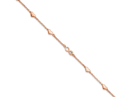 Sterling Silver Bracelets Style QG6465RP - Classique Jewelry Inc.