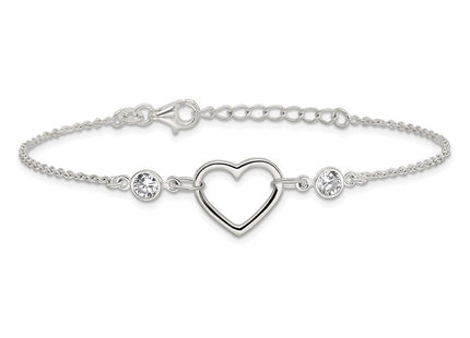 Sterling Silver Bracelets Style QG6466 - Classique Jewelry Inc.