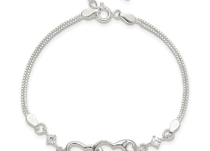 Sterling Silver Bracelets Style QG6467 - Classique Jewelry Inc.