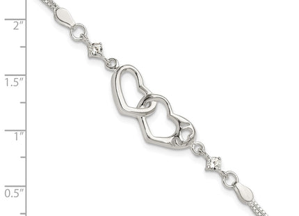 Sterling Silver Bracelets Style QG6467 - Classique Jewelry Inc.
