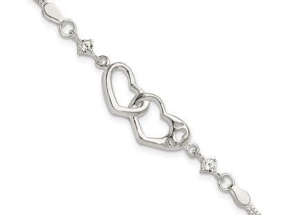 Sterling Silver Bracelets Style QG6467 - Classique Jewelry Inc.