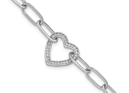 Sterling Silver Bracelets Style QG6468 - Classique Jewelry Inc.