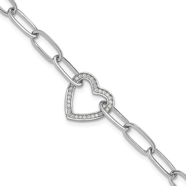 Sterling Silver Bracelets Style QG6468 - Classique Jewelry Inc.