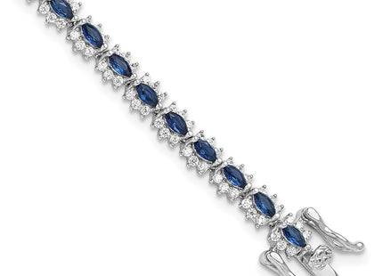 Sterling Silver Bracelets Style QG6472 - Classique Jewelry Inc.