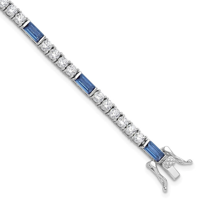 Sterling Silver Bracelets Style QG6473 - Classique Jewelry Inc.