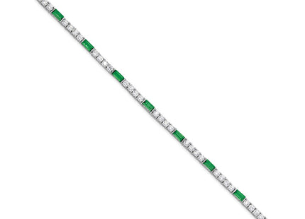 Sterling Silver Bracelets Style QG6477 - Classique Jewelry Inc.