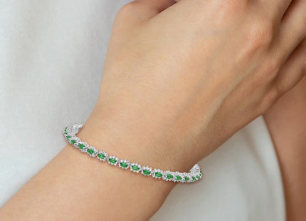 Sterling Silver Bracelets Style QG6478 - Classique Jewelry Inc.