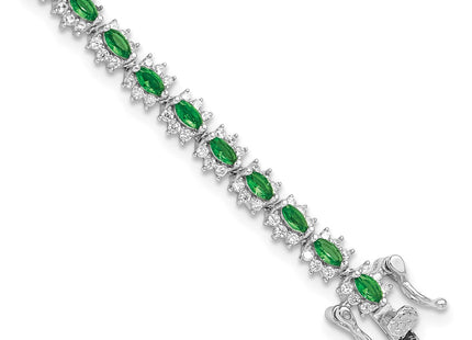 Sterling Silver Bracelets Style QG6478 - Classique Jewelry Inc.