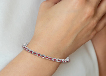 Sterling Silver Bracelets Style QG6482 - Classique Jewelry Inc.