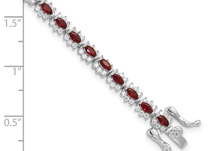 Sterling Silver Bracelets Style QG6482 - Classique Jewelry Inc.
