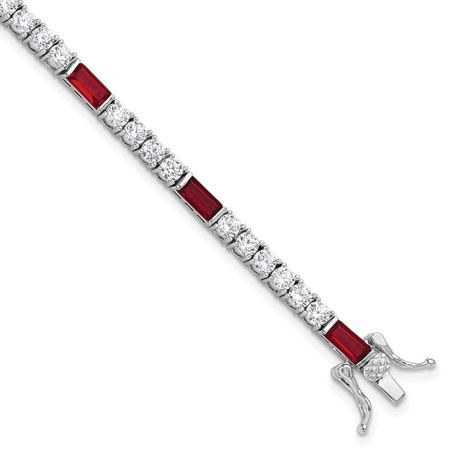Sterling Silver Bracelets Style QG6484 - Classique Jewelry Inc.