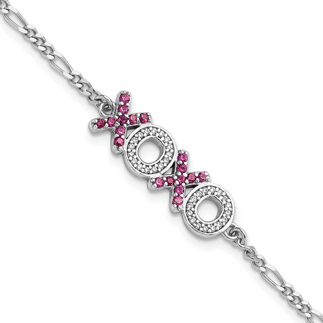 Sterling Silver Bracelets Style QG6485 - Classique Jewelry Inc.